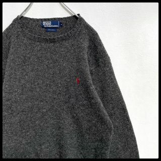 ポロラルフローレン(POLO RALPH LAUREN)の育てるニット　ポロラルフローレン　ロゴ刺繍　ポニー　ミックスカラー　長袖ニット(ニット/セーター)