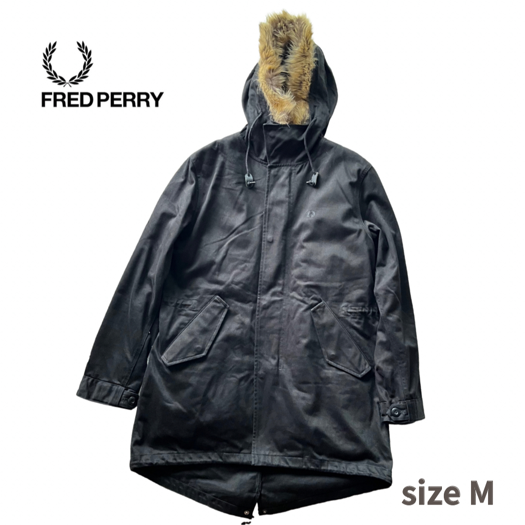 FRED PERRY - 美品 FRED PERRY フレッドペリー モッズコート ファー ...