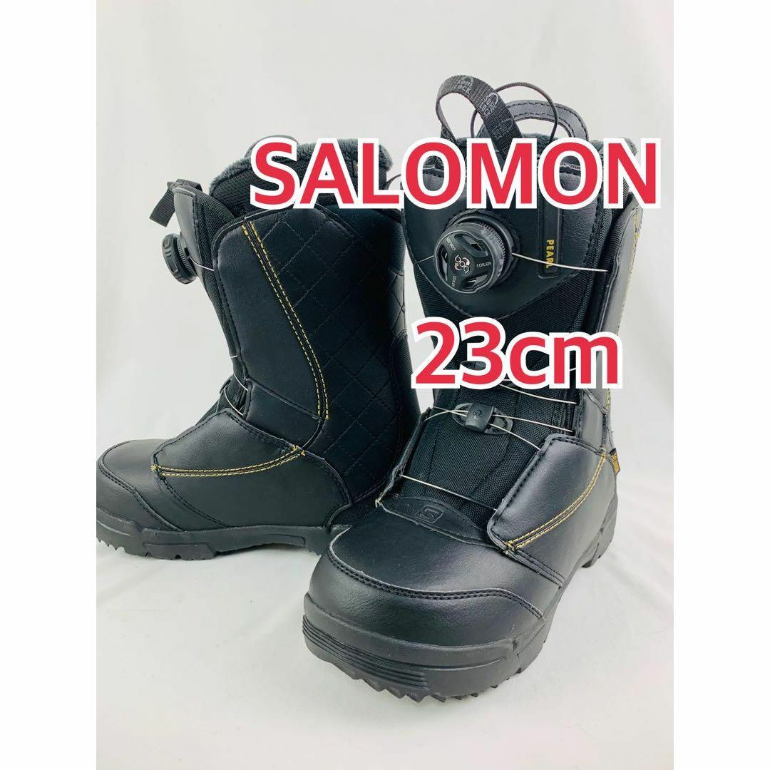 スノーボードブーツ　SALOMON PEARL 23cm バッグ付き