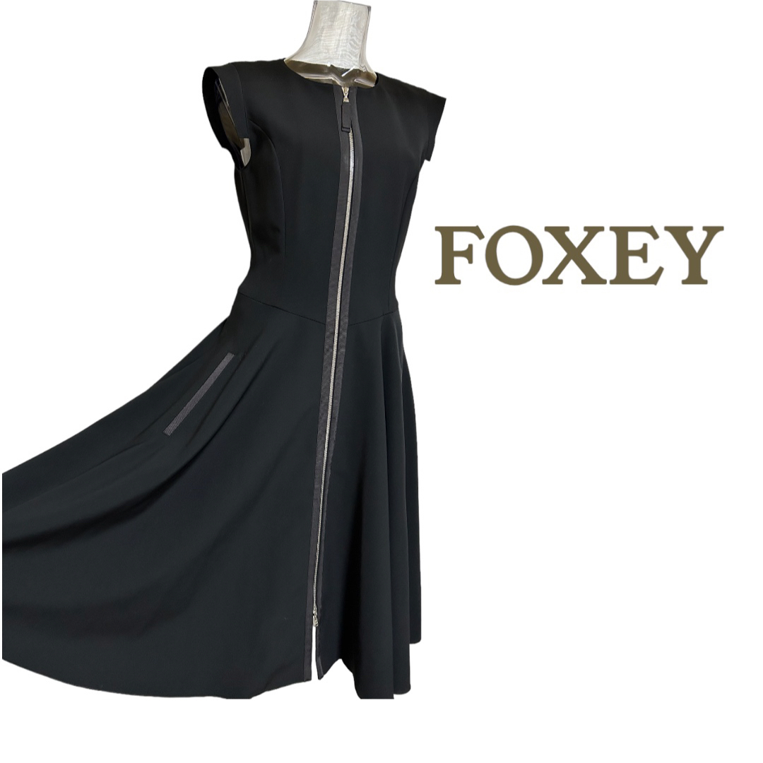 フォクシー 美ライン ワンピース サイズ・Ｓ〜Ｍ FOXEY NEW YORK-