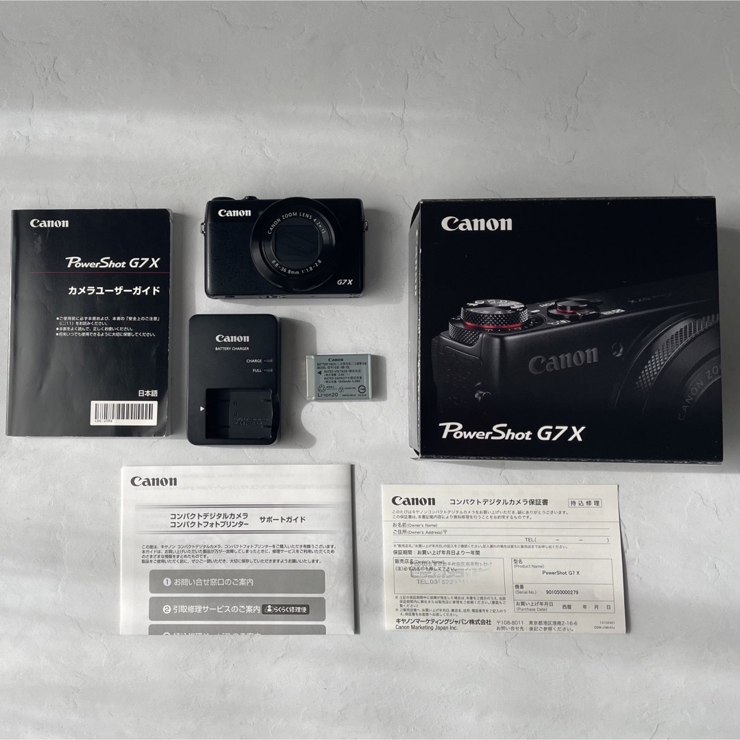 Canon - Canon PowerShot G7X コンデジの通販 by shop_ef｜キヤノン