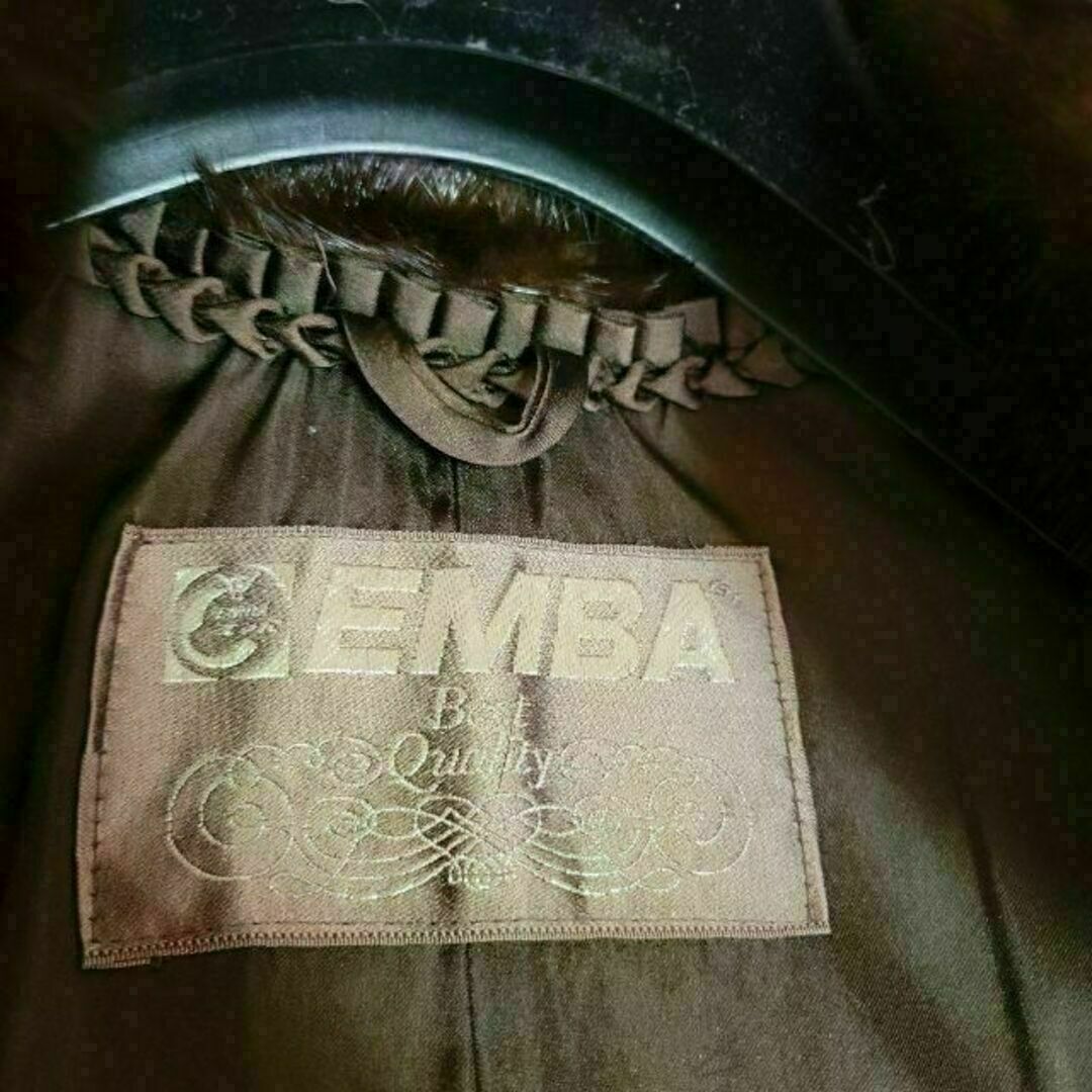 EMBA　エンバ　高級感　ファー　コート　ジャケット　ワンピースやドレスに 3