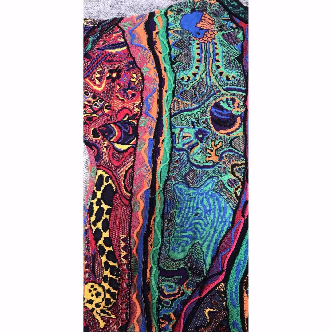 COOGI - 幻の逸品 最高傑作 異次元 90's COOGI コットン ニット COOGI - 幻の逸品 最高傑作 異次元 90's COOGI コットン ニット