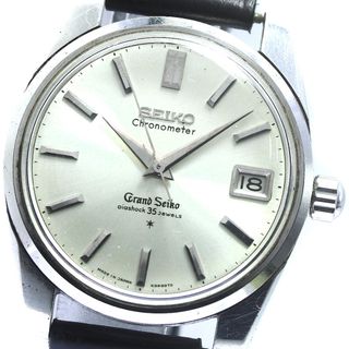 セイコー(SEIKO)のセイコー SEIKO 43999 グランドセイコー デイト クロノメーター cal.430 手巻き メンズ _766085【ev10】(腕時計(アナログ))