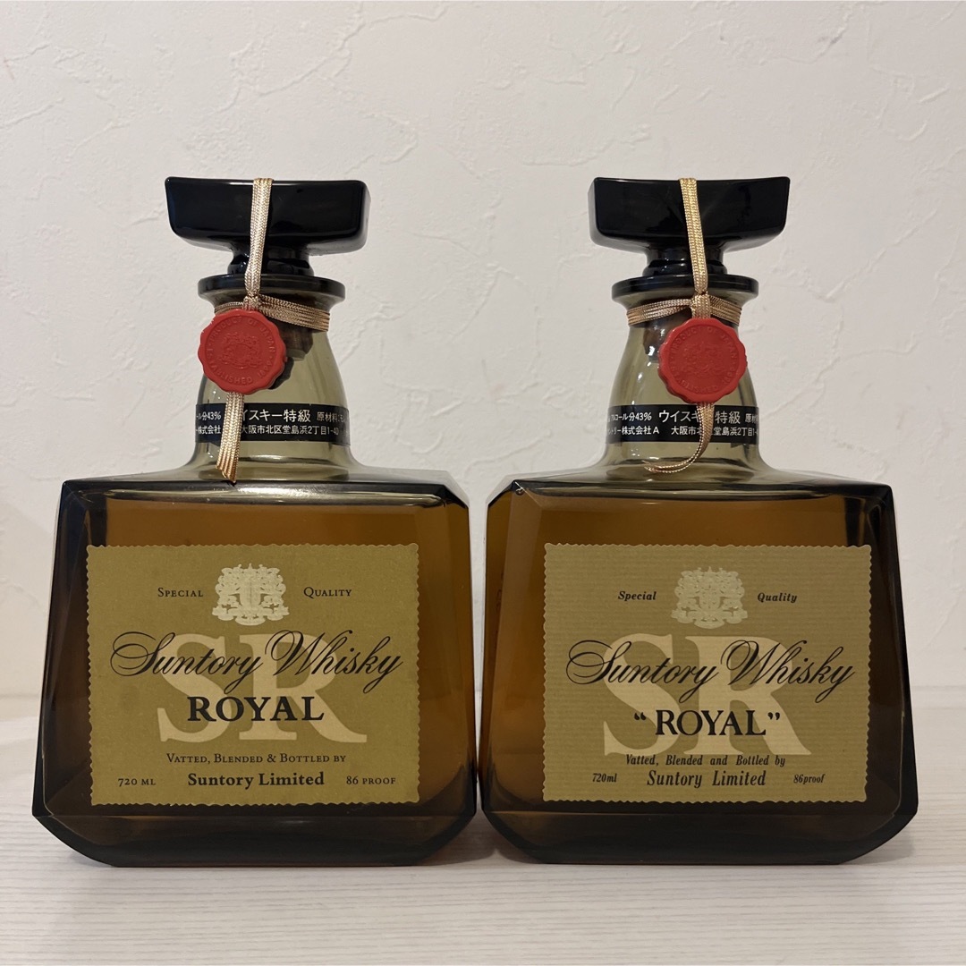 サントリー ローヤル 特級表記 4本セット新品未開封 7