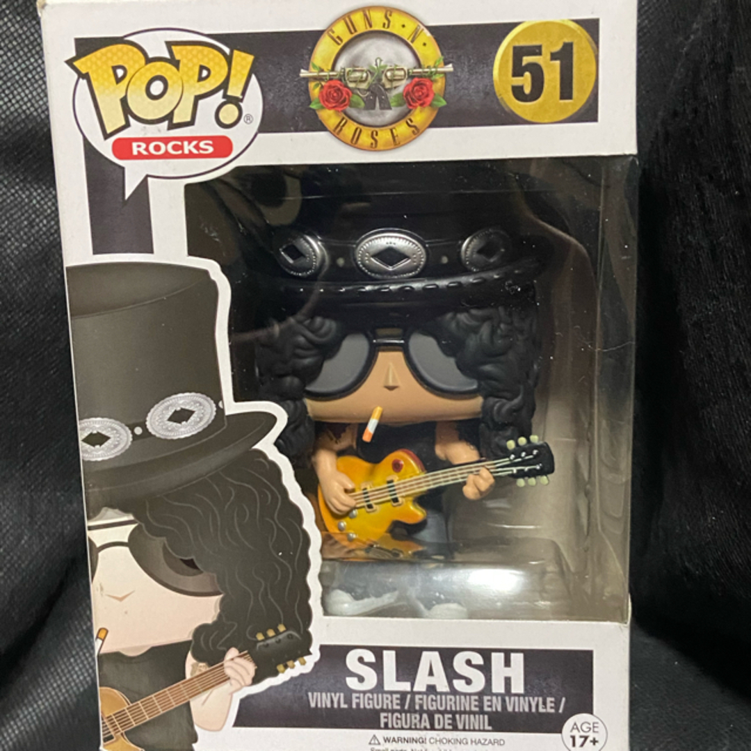 【送料込み】GUNS N' ROSESガンズアンドローゼズ SLASH 人形