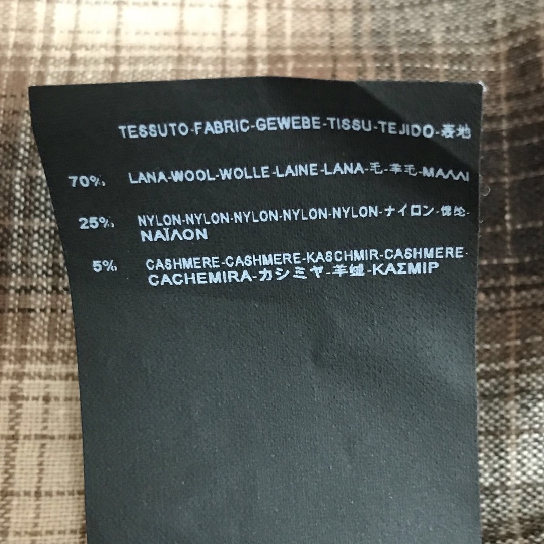 Saint Laurent(サンローラン)のサンローラン 15AW カシミヤ混オンブレチェックウエスタンシャツ Mキムタク着 メンズのトップス(シャツ)の商品写真