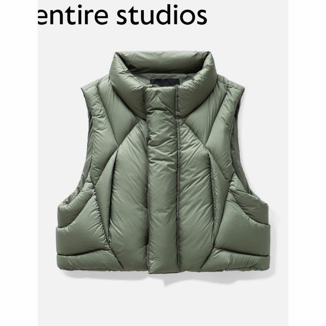 YEEZY（adidas）(イージー)のENTIRE STUDIOS グリッド ベスト メンズのジャケット/アウター(ダウンベスト)の商品写真