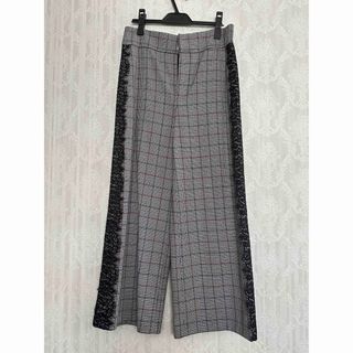 ザラ(ZARA)のZARA WOMAN チェックパンツ(カジュアルパンツ)