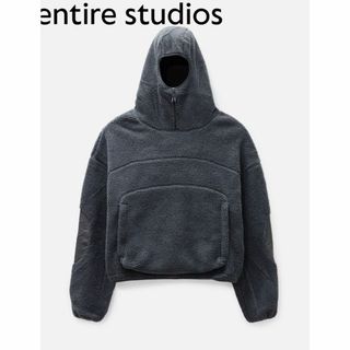 イージー(YEEZY（adidas）)のENTIRE STUDIOS フラッフィーフリース V2 パーカー(パーカー)