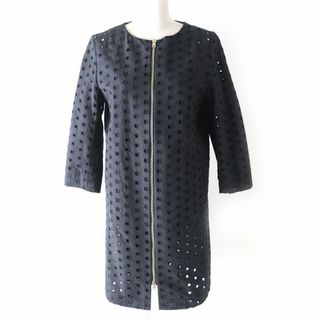 HERNO - 【未使用】HERNO ノーカラージャケット ジップブルゾン