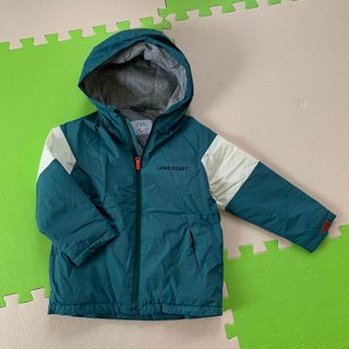 ザラキッズ(ZARA KIDS)のZARA KIDS　テキスト　中綿ジャケット　フード(ジャケット/上着)