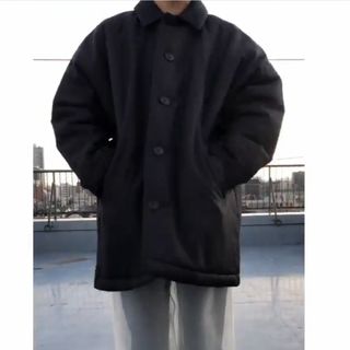 フミカウチダWOOL FLANO DOUBLE BREASTED JACKET