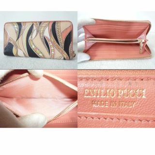 EMILIO PUCCI - エミリオプッチ 長財布 ラウンドファスナー ロング ...