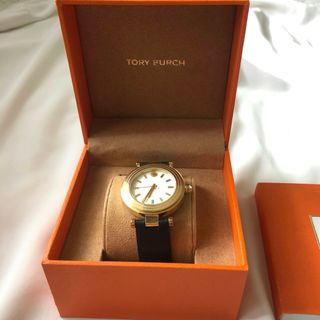 トリーバーチ(Tory Burch)の★美品★TORY BURCH トリーバーチ 腕時計 レザー ゴールド(腕時計)