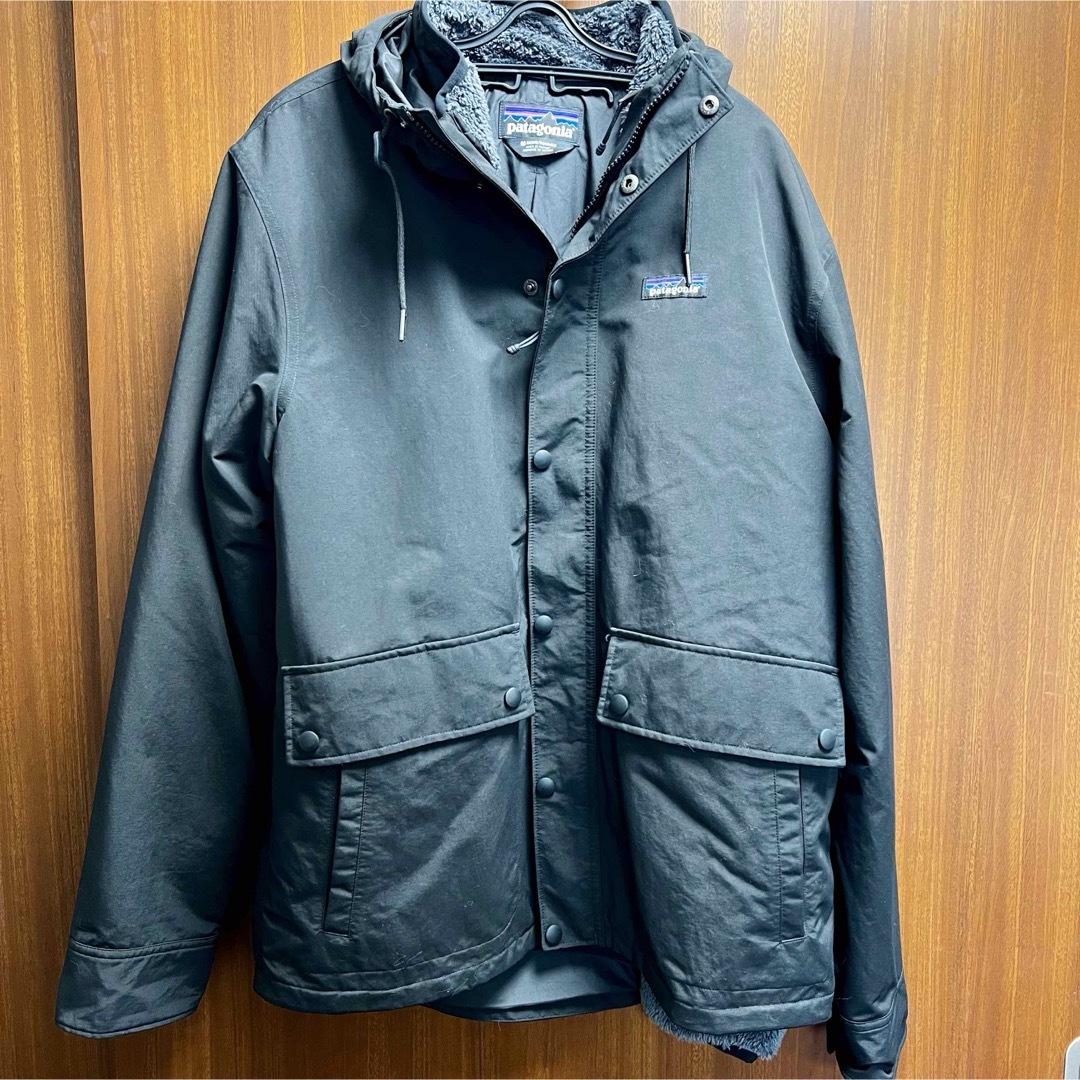 patagonia(パタゴニア)のpatagonia パタゴニア　M’sイスマス 3in1ジャケット Mサイズ 黒 メンズのジャケット/アウター(マウンテンパーカー)の商品写真