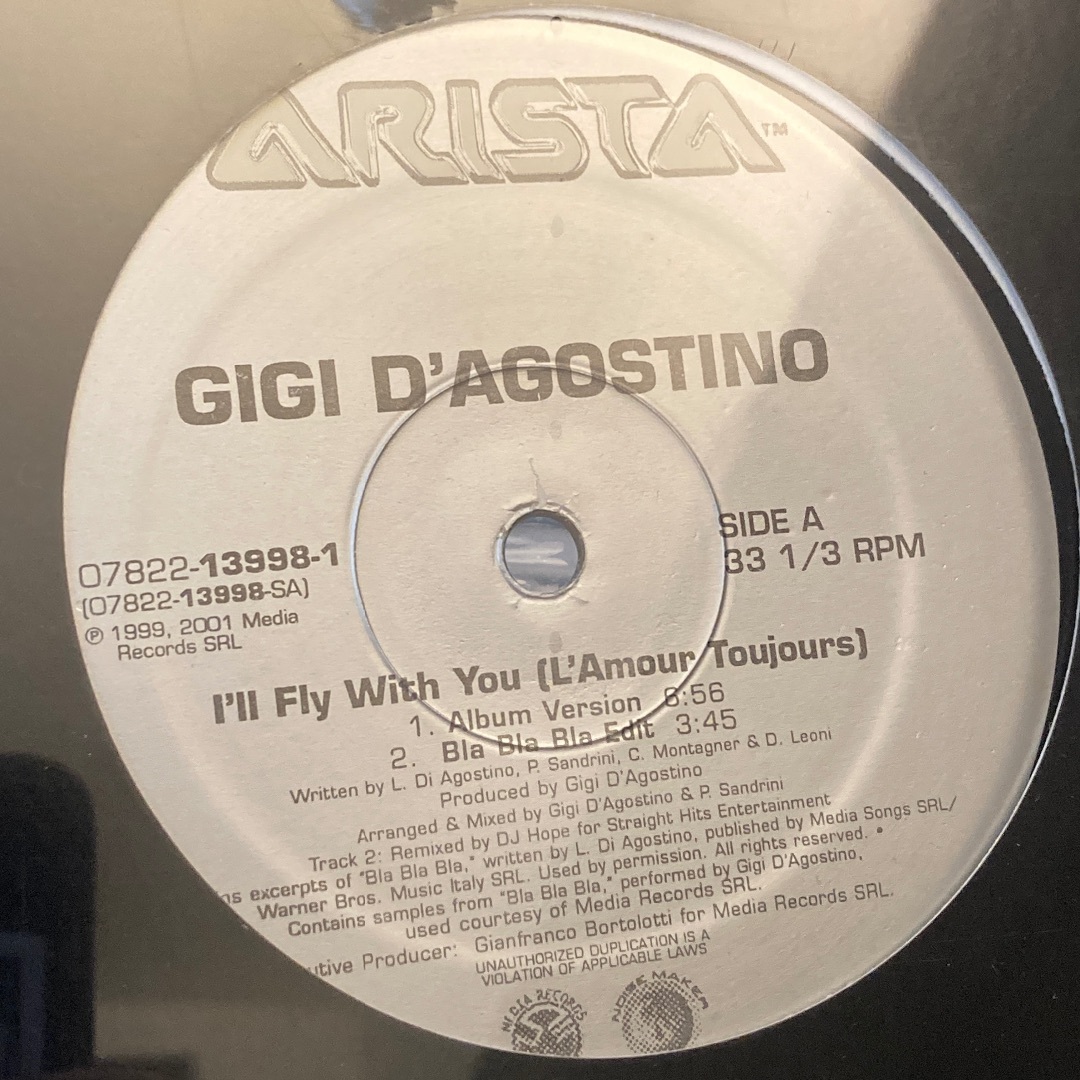 Gigi D'Agostino – I'll Fly With You