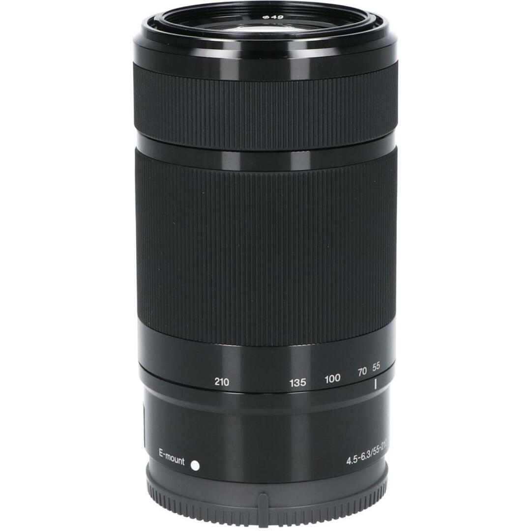 ＳＯＮＹ　Ｅ５５－２１０ｍｍ　Ｆ４．５－６．３ＯＳＳ　ＢＬＡＣＫ