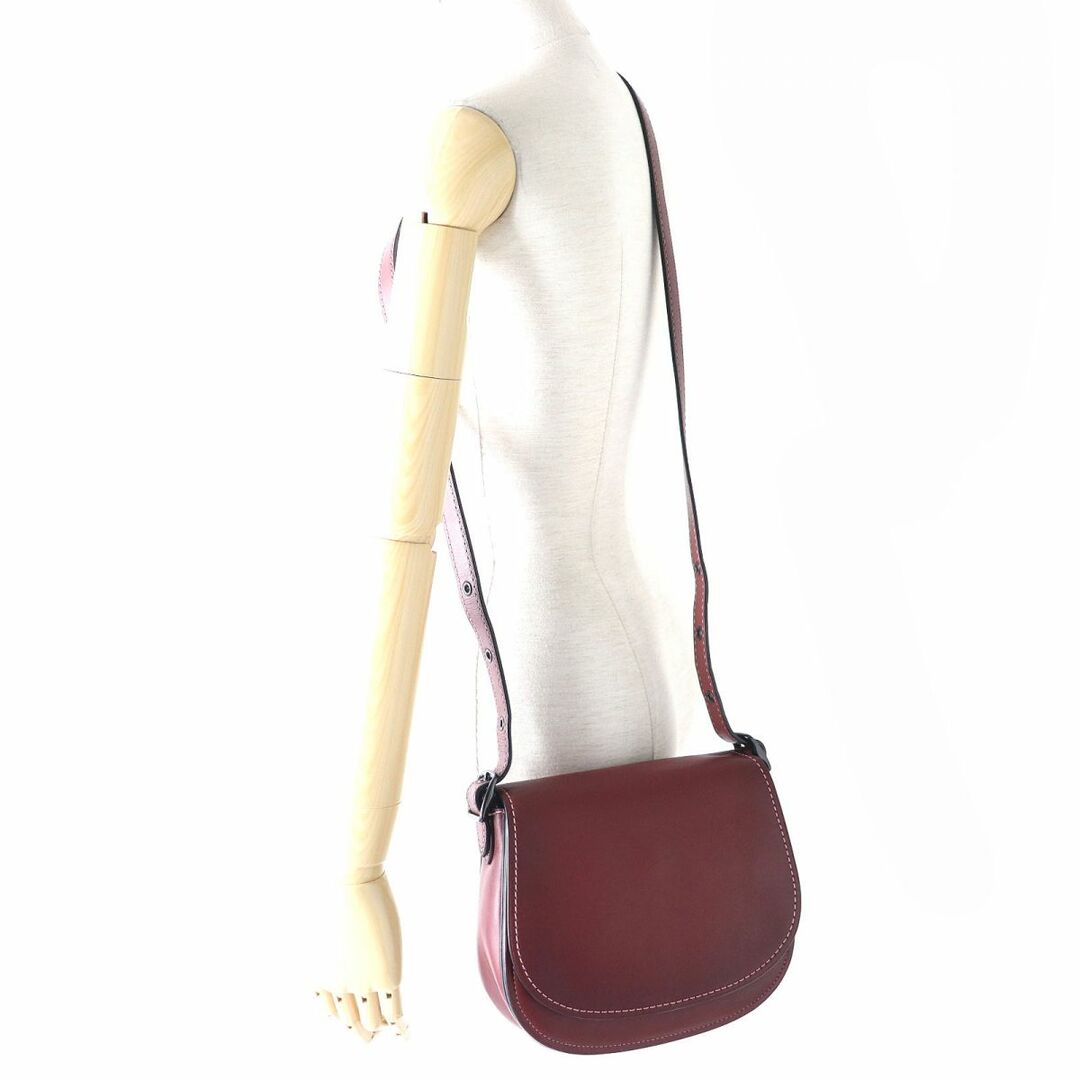 COACH - 極美品△COACH コーチ 20115 グローブレザー フラップ