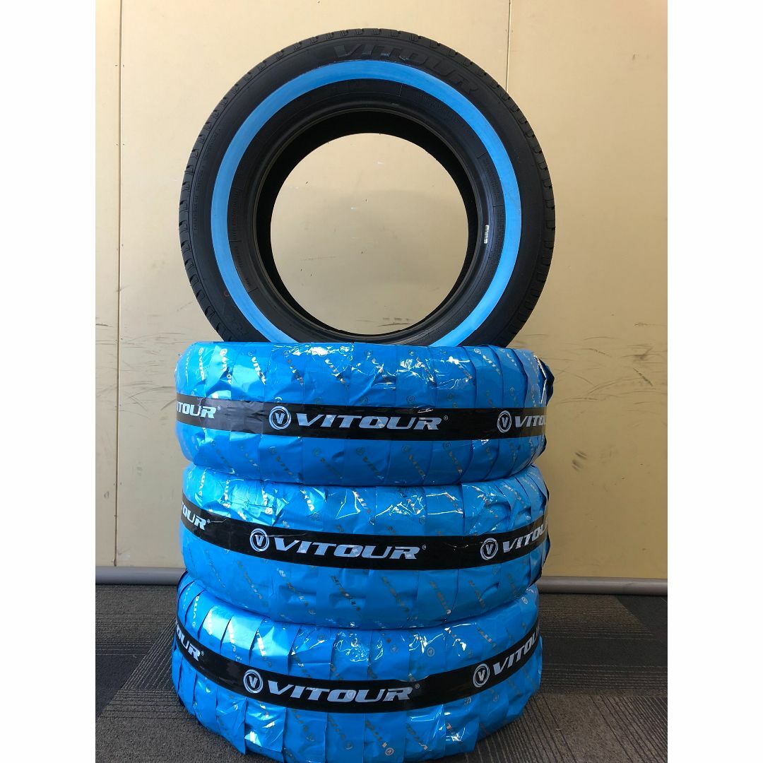 215/60R16 ホワイトリボン タイヤ 4本セット 送料無料!16インチ | フリマアプリ ラクマ