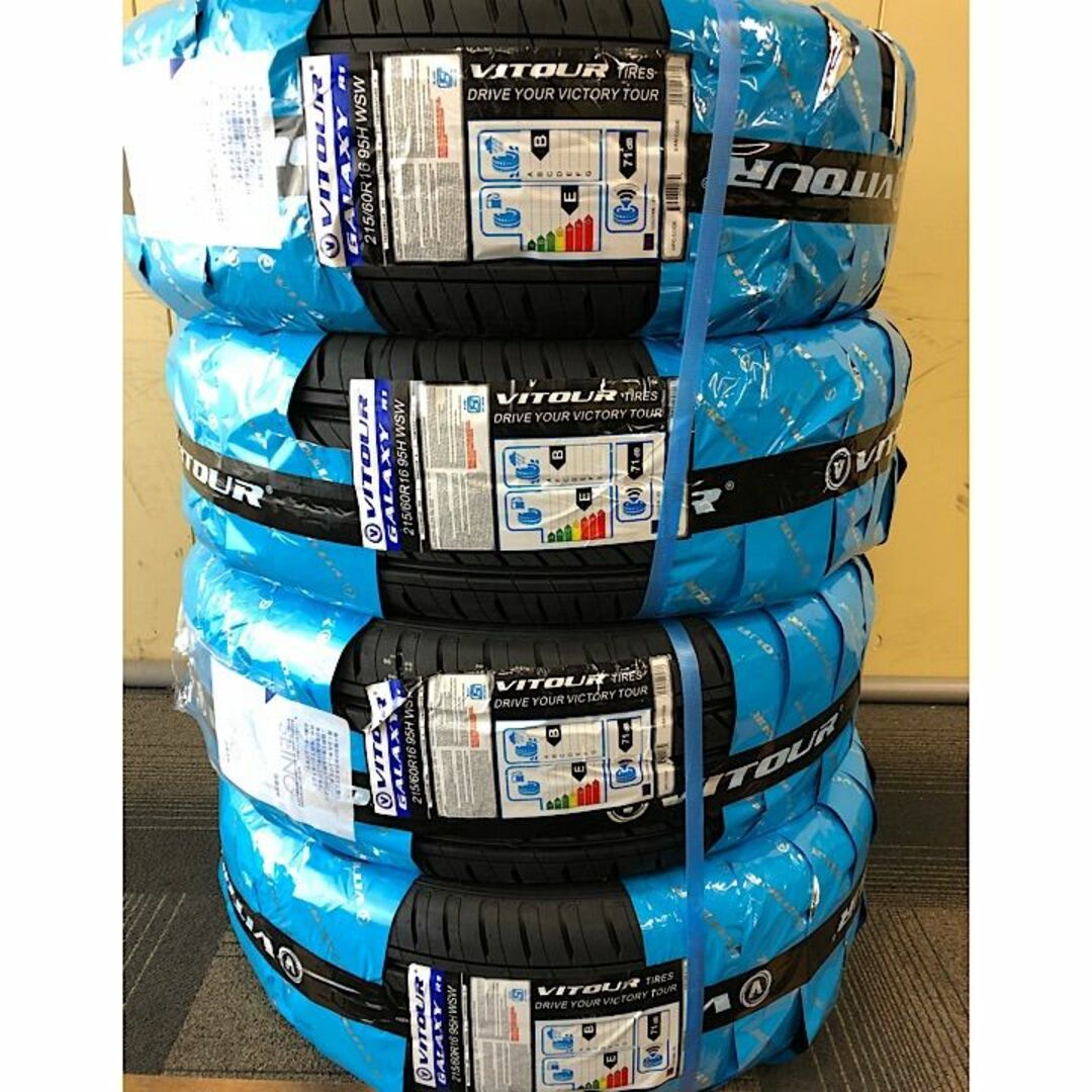 215/60R16 ホワイトリボン タイヤ 4本セット 送料無料!16インチ