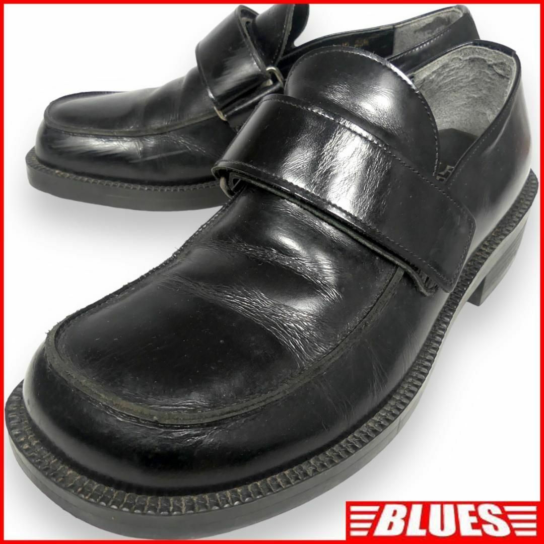 ローファー 25.5 本革 黒 ビジネスシューズ レザー メンズ X6958 メンズの靴/シューズ(スリッポン/モカシン)の商品写真