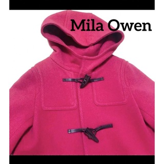 ミラオーウェン(Mila Owen)の大人可愛い　ピンク　ダッフルコート(ダッフルコート)