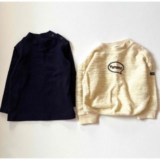 シマムラ(しまむら)のm-msk様まとめ買い3点 女の子 トップス ロンＴ ニット 長袖(Tシャツ/カットソー)