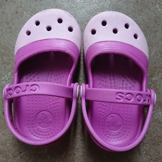 クロックス(crocs)のクロックス　サンダル　C6 ピンク(サンダル)