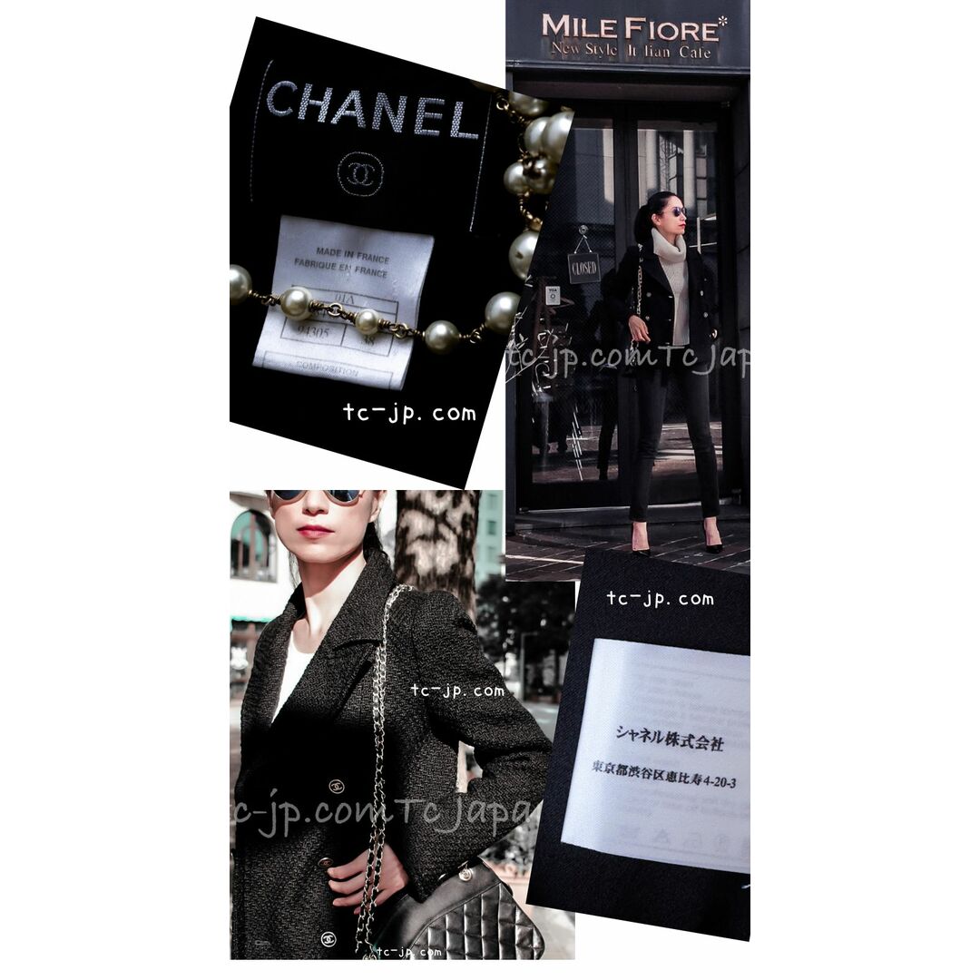 CHANEL   入手困難 シャネル CHANEL 黒 ブラック・大人気 ウール