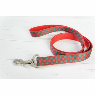 【SALE】大型犬★チェック★リード(リード/首輪)