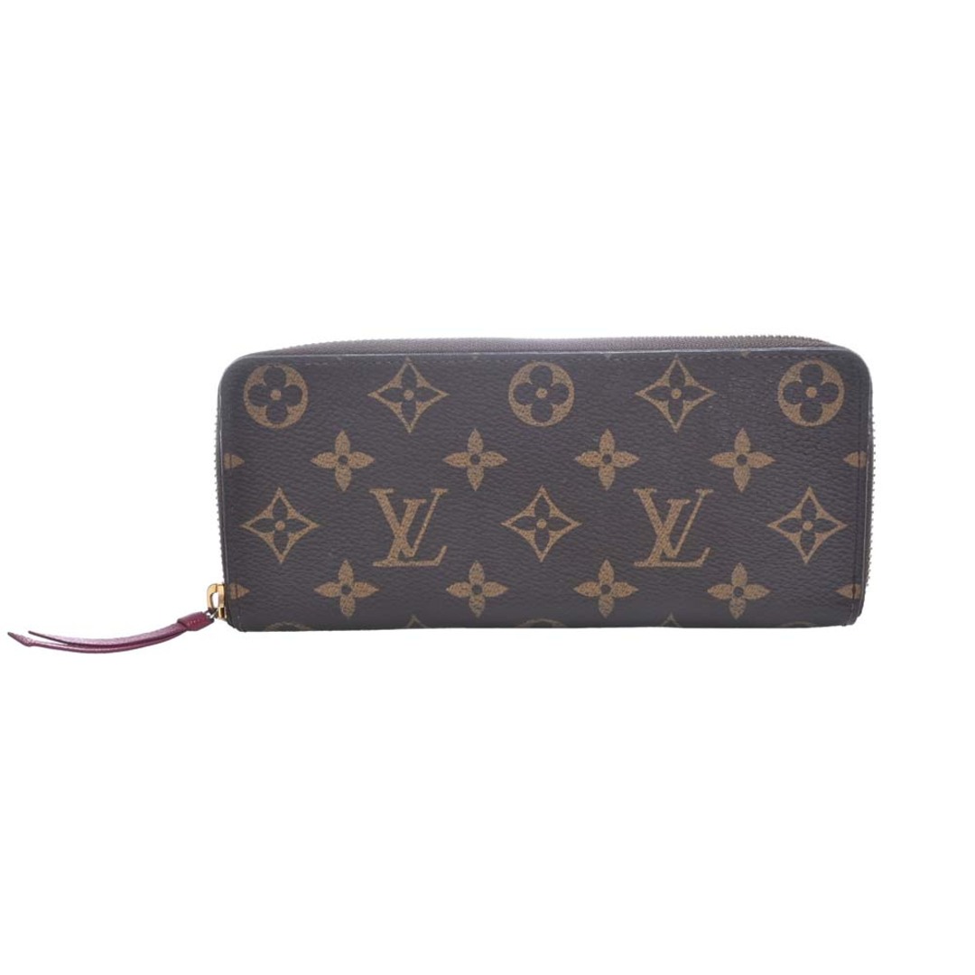 LOUIS VUITTON ルイヴィトン モノグラム ポルトフォイユ クレマンス ラウンドファスナー 長財布 M60742 ブラウン by