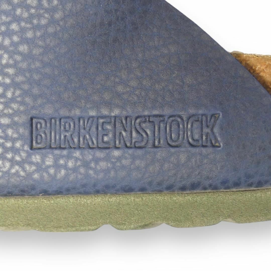 BIRKENSTOCK - ドイツ製 サンダル 26 本革 紺 ビルケンシュトック