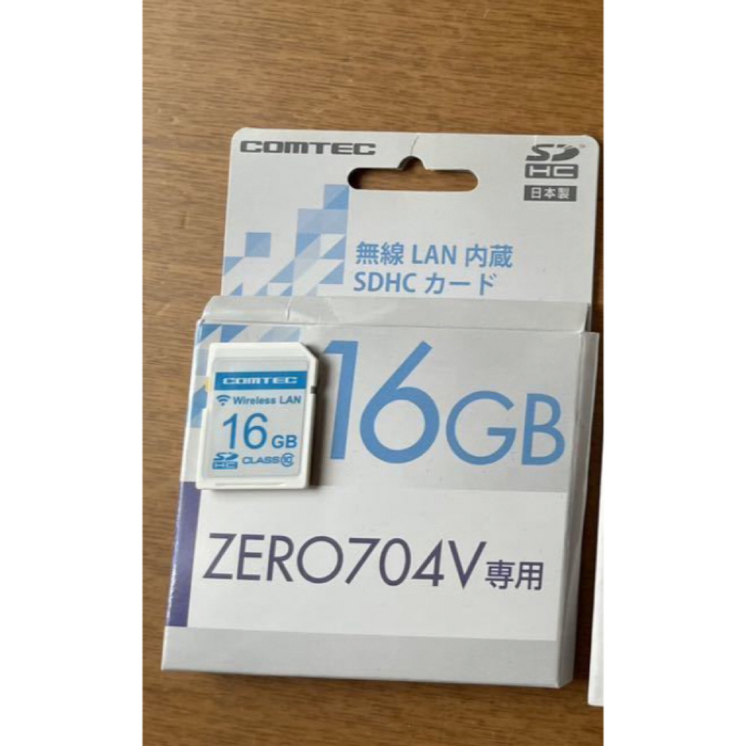 コムテック 704V 無線LAN SDカード 16GB