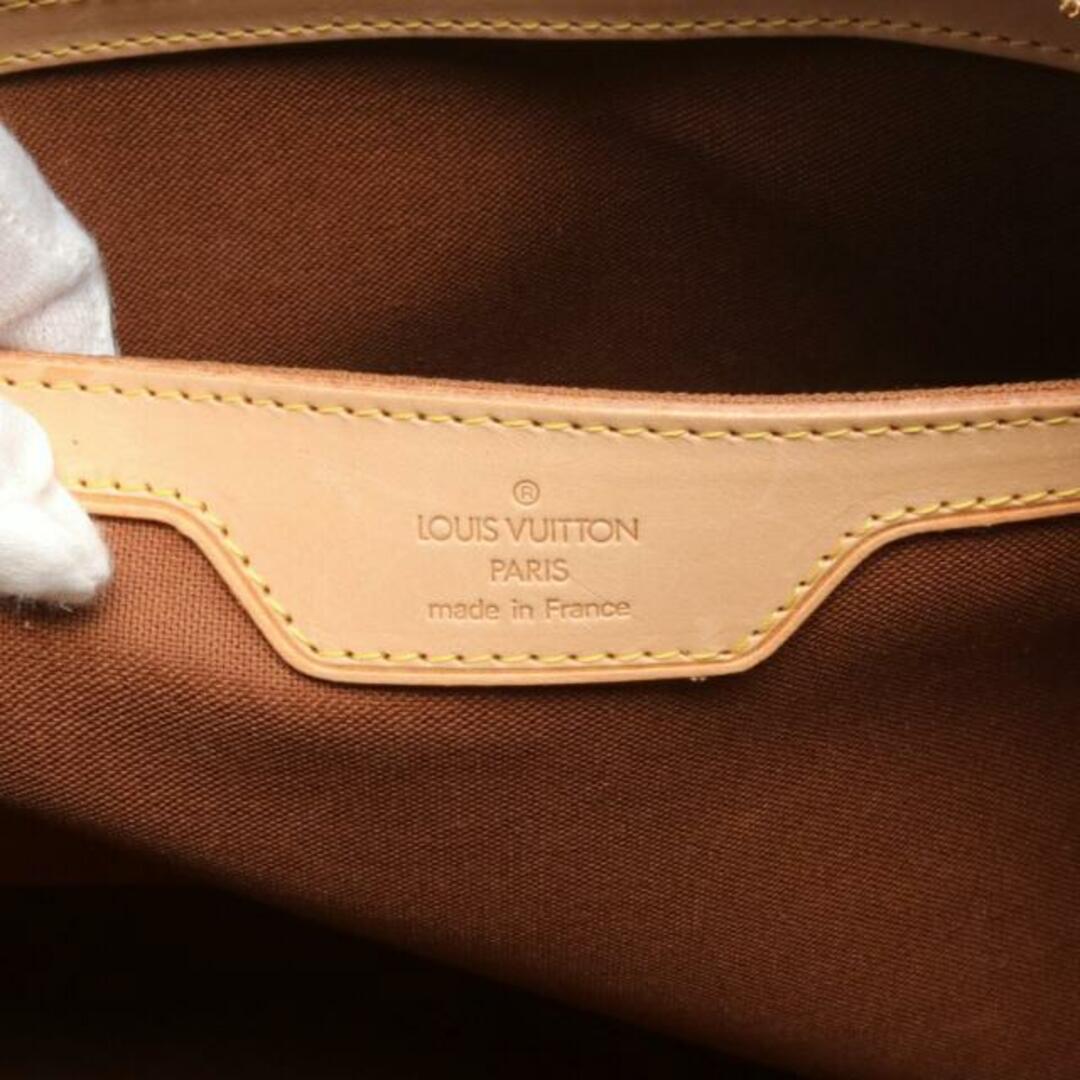 LOUIS VUITTON(ルイヴィトン)のキャリーオール モノグラム ボストンバッグ PVC レザー ブラウン レディースのバッグ(ボストンバッグ)の商品写真