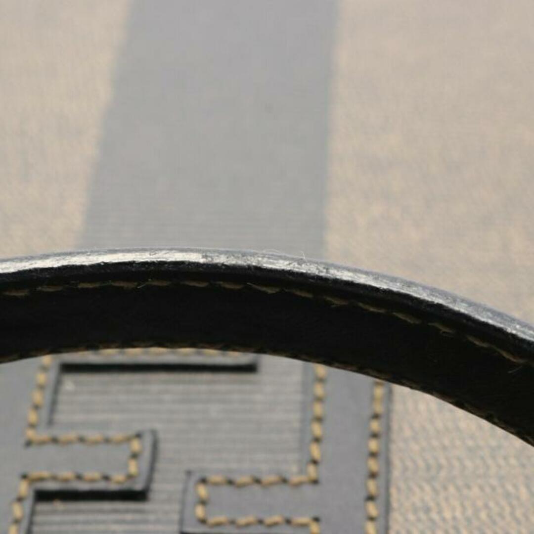 FENDI(フェンディ)のペカン バックパック ハンドバッグ PVC レザー ブラウン ブラック 2WAY レディースのバッグ(ハンドバッグ)の商品写真