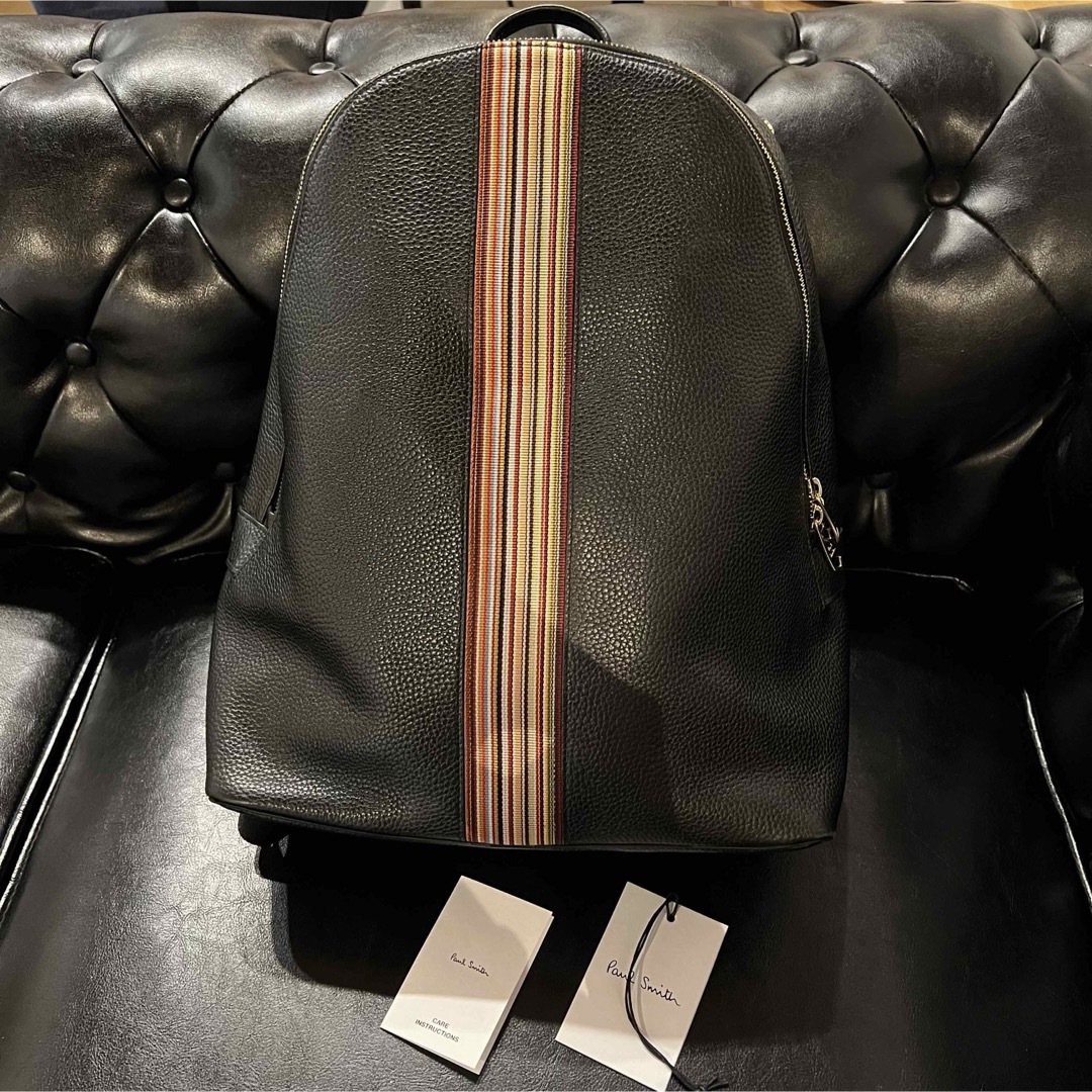 美品 Paul Smith マルチカラーストライプ  リュック