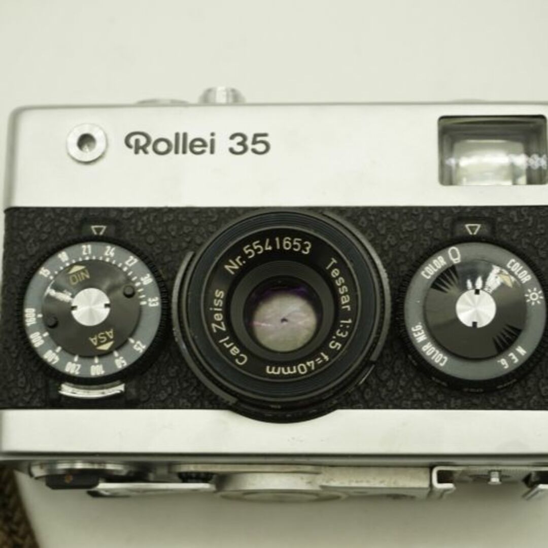 8553 良品 Rollei 35 露出計OK シンガポール製 シルバー