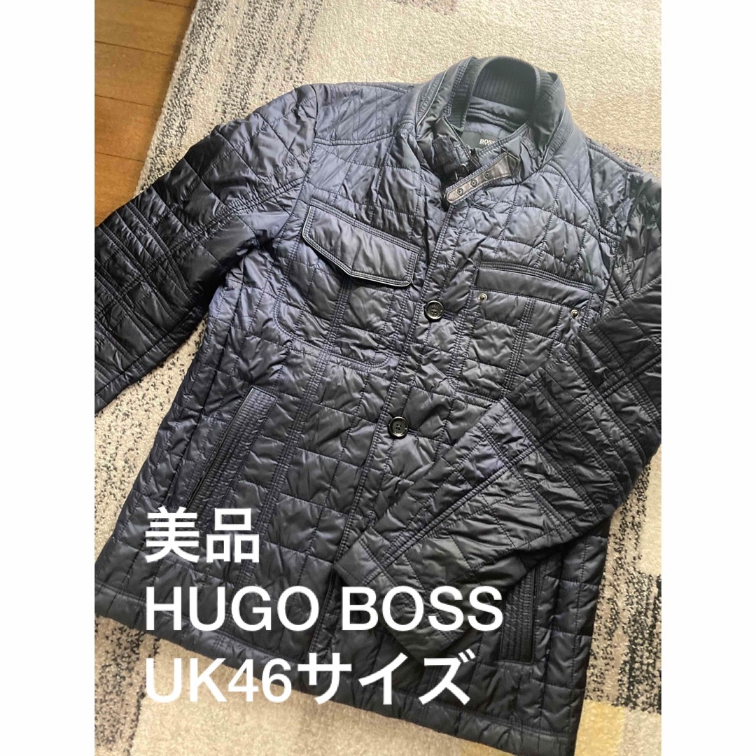 美品　HUGO BOSS ヒューゴボス　キルティングジャケット