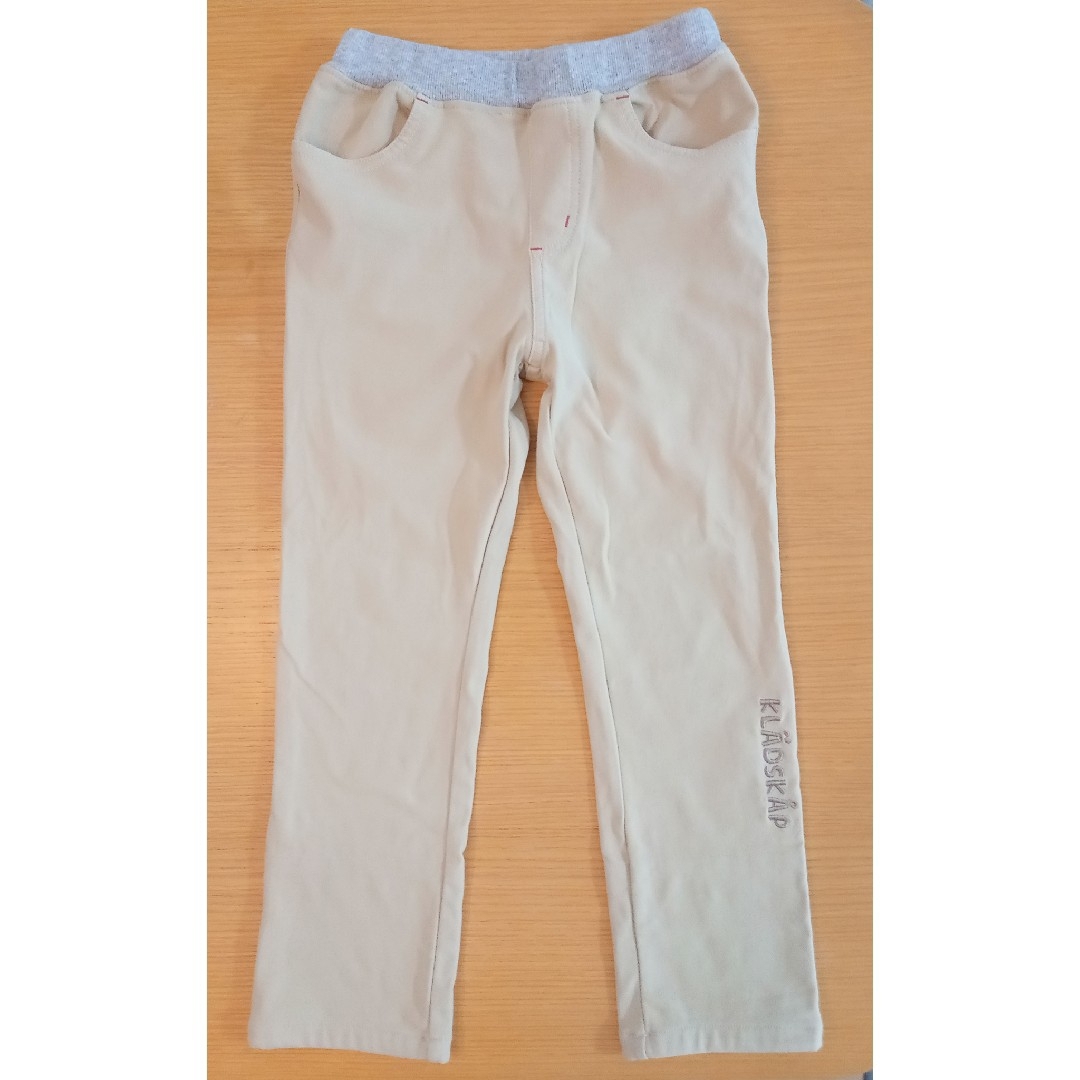 kladskap(クレードスコープ)のクレードスコープ ズボン 120 ベージュ 恐竜 キッズ/ベビー/マタニティのキッズ服男の子用(90cm~)(パンツ/スパッツ)の商品写真