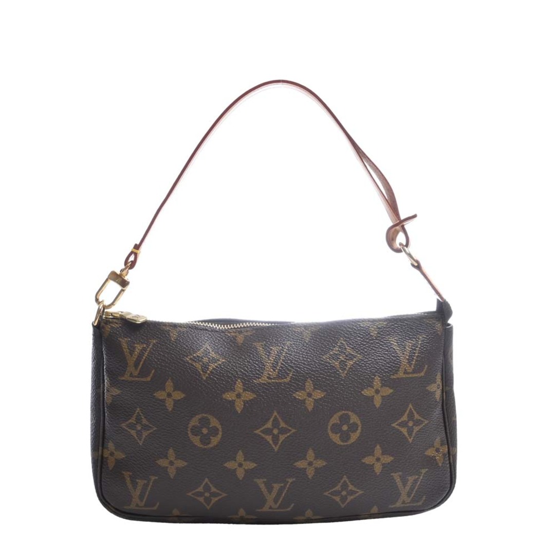 ファッション小物LOUIS VUITTON ルイヴィトン モノグラム ポシェット アクセソワール ポーチ M51980 ブラウン by