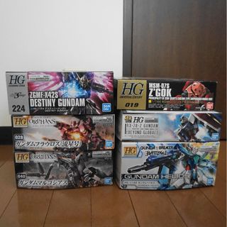 ガンプラHG5点まとめ売り