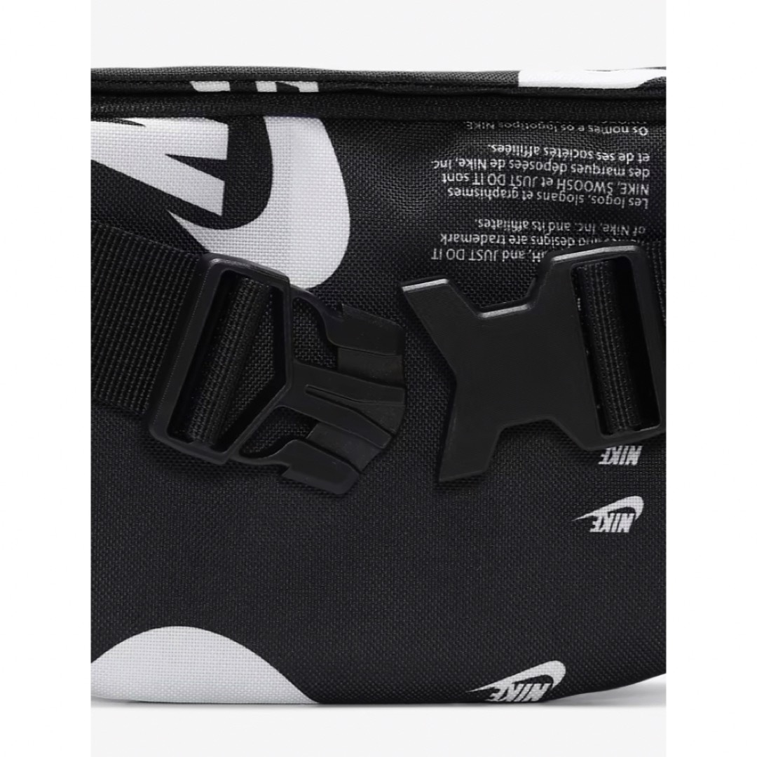 NIKE ナイキ ボディーバック ブラックレッド ボディバッグ ウエストポーチ 5