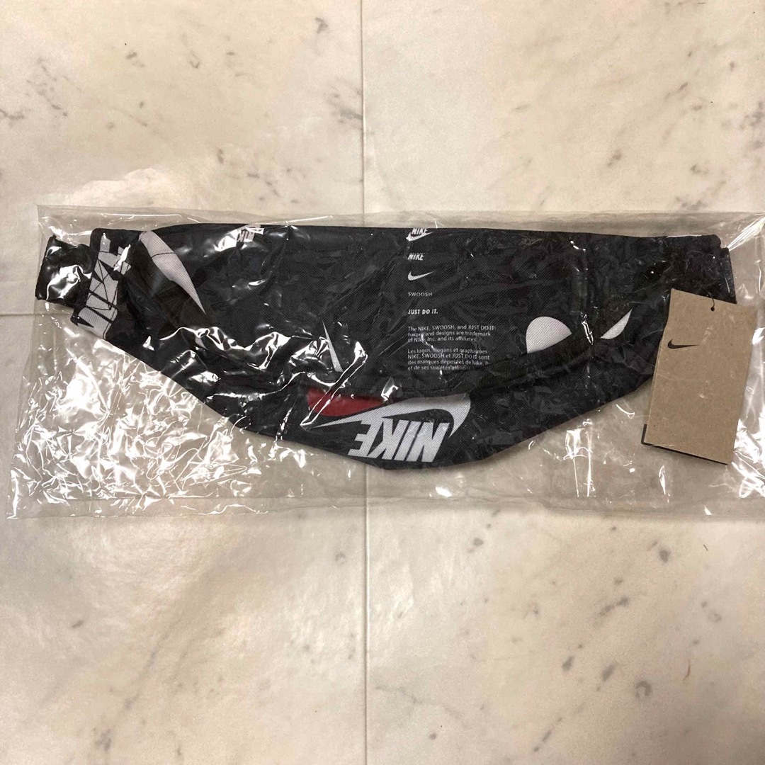 NIKE ナイキ ボディーバック ブラックレッド ボディバッグ ウエストポーチ 9