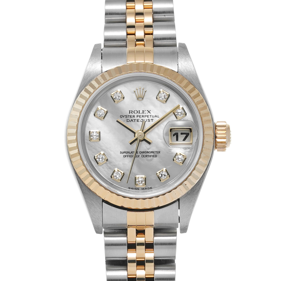 ロレックス ROLEX 79173NG F番(2003年頃製造) ホワイトシェル /ダイヤモンド レディース 腕時計 1
