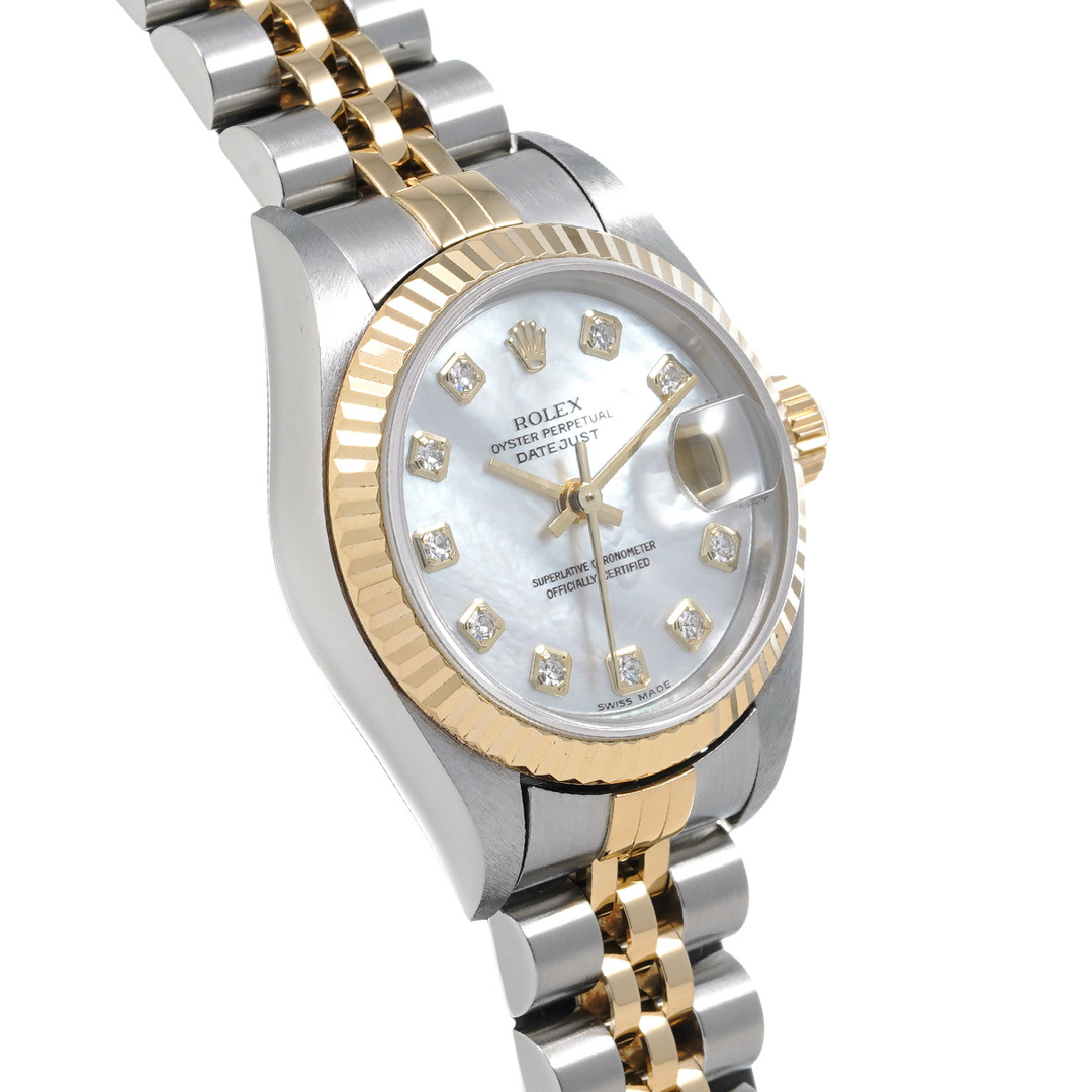 ロレックス ROLEX 79173NG F番(2003年頃製造) ホワイトシェル /ダイヤモンド レディース 腕時計 3