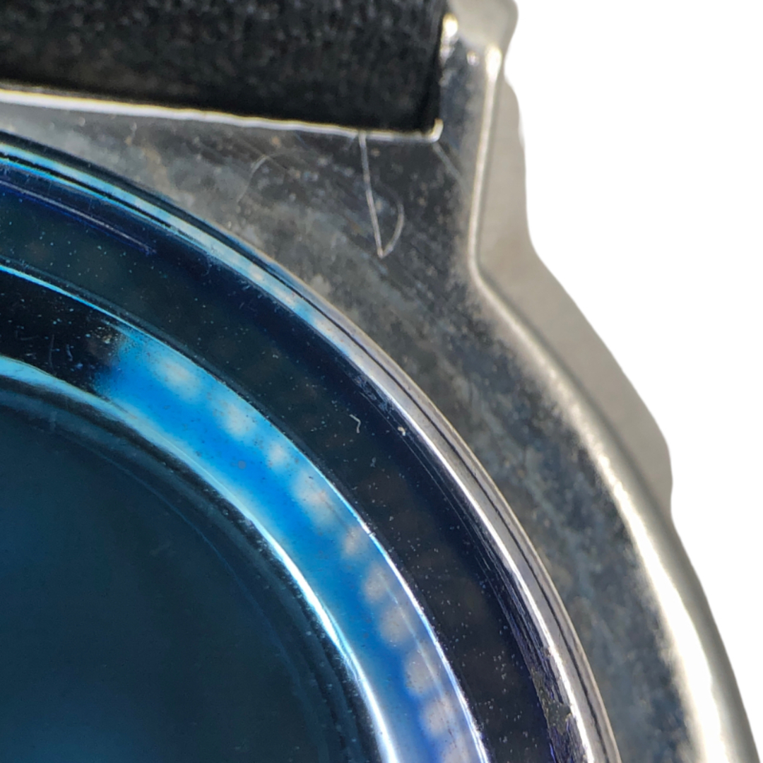 セイコー SEIKO シャリオ 2418-0020 ブルー ステンレススチール メンズ 腕時計 8