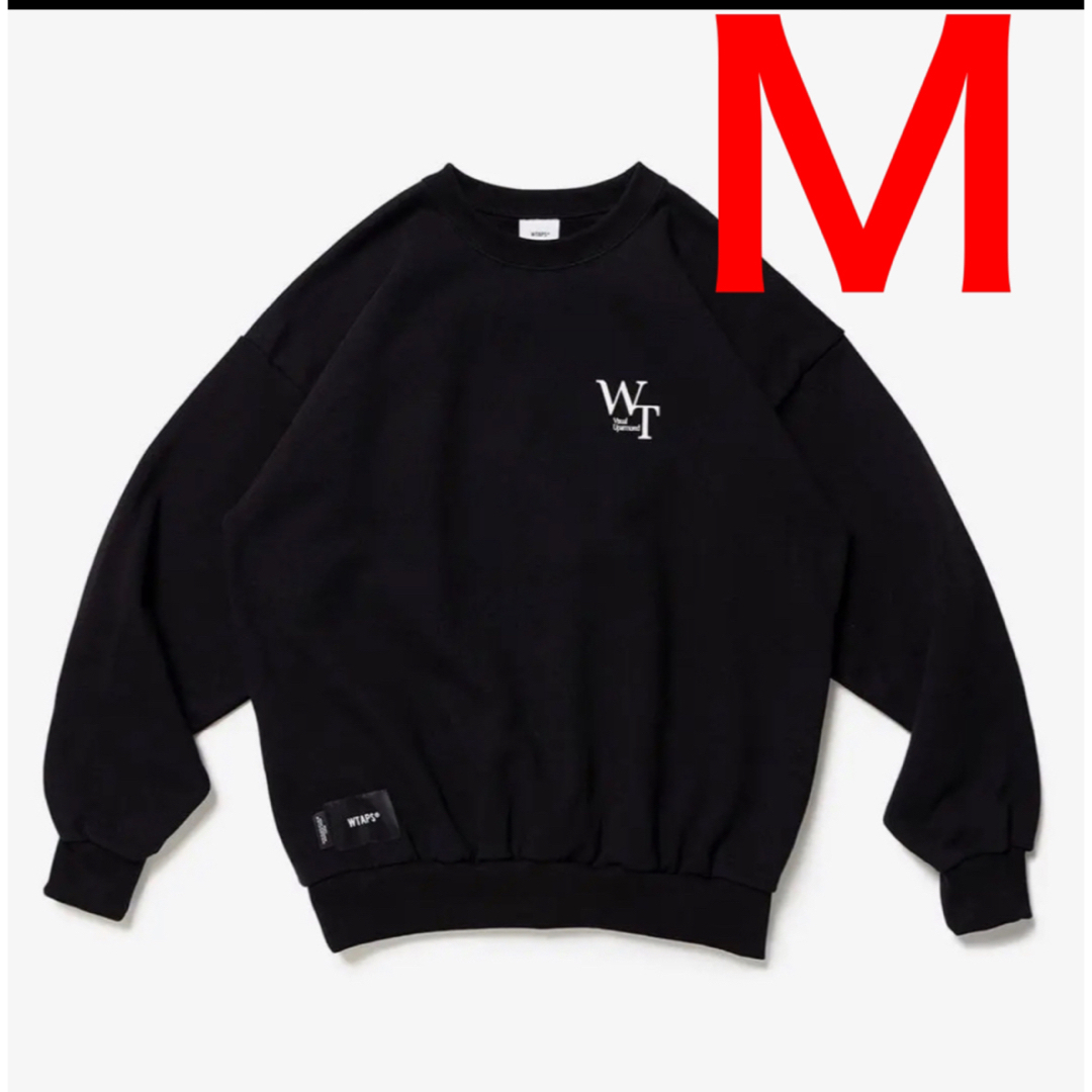 M サイズ　WTAPS COLLEGE. DESIGN CREW NECK