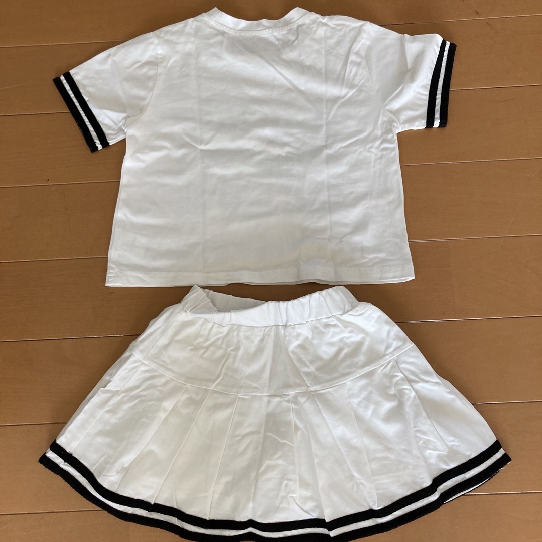 衣装 セットアップ ダンス キッズ/ベビー/マタニティのキッズ服女の子用(90cm~)(Tシャツ/カットソー)の商品写真