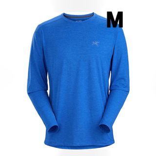 アークテリクス(ARC'TERYX)のARC'TERYX アークテリクス　Cormac Crew LS Mens 青M(Tシャツ/カットソー(七分/長袖))